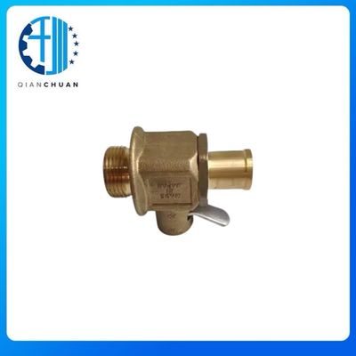 6738-21-5610 Oil Pan Drain Valve Plug  For PC200-7 Excavator Engine Spare Parts
