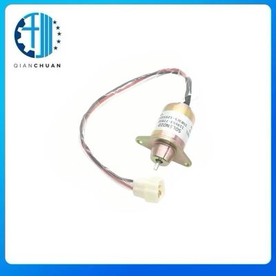 Yanmar SA-4562T SA-5213 Ekskavatör Motor Yedek Parçaları için Solenoid Valf Komplesini Durdurma 119653-77950